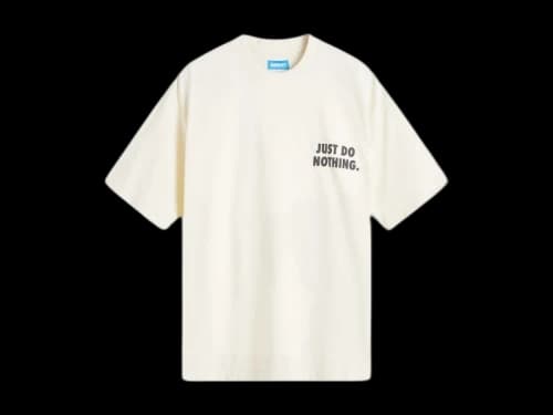 Market Just Do Nothing Fall T-Shirt Ecru