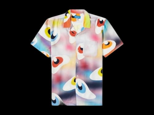 Market Near Sighted Vacation Shirt Multi