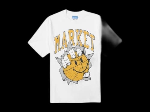 Market Smiley Breakthrough T-Shirt White