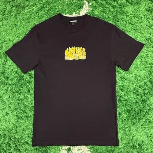 Market Smiley Cactus T-Shirt Black