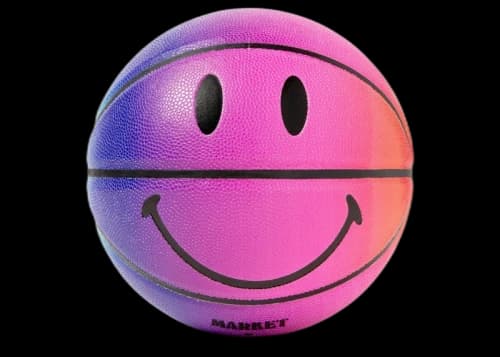 Market Smiley Gradient Basketball Multi