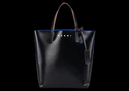 Marni Tote Bag Tribeca Blue