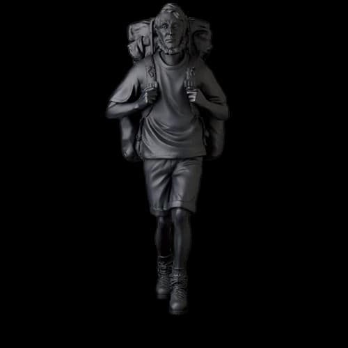 Medicom Mountain Man Figure Black