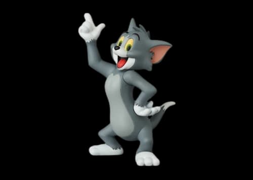 Medicom UDF Tom and Jerry- Tom Figure Gray
