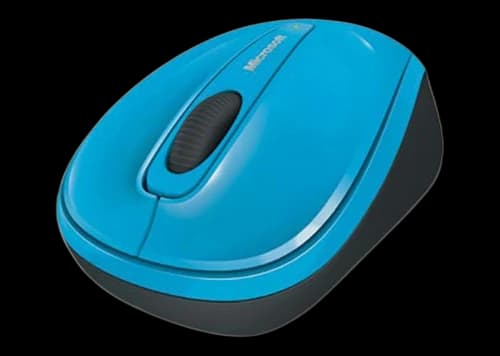 Microsoft 3500 Wireless Mouse GMF-00273 Cyan Blue