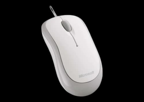 Microsoft Optical Wired Mouse P58-00062 White