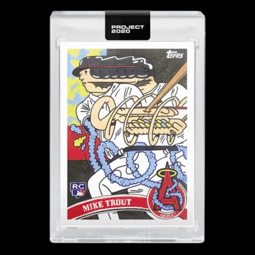 Mike Trout 2011 Topps Project 2020 Ermsy /2911 #4