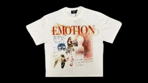 Mixed Emotion "Deja Vu" Tee White