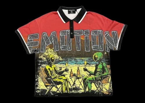 Mixed Emotion Paradise Shirt Red