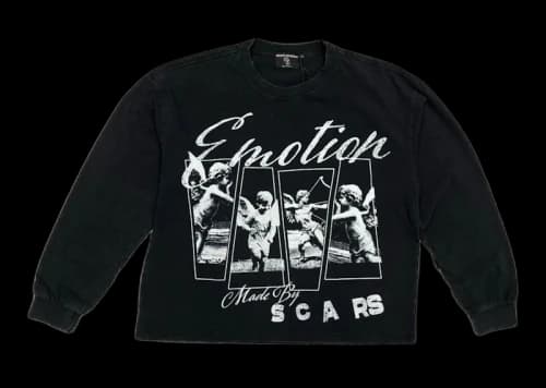 Mixed Emotion Playground Longsleeve Black