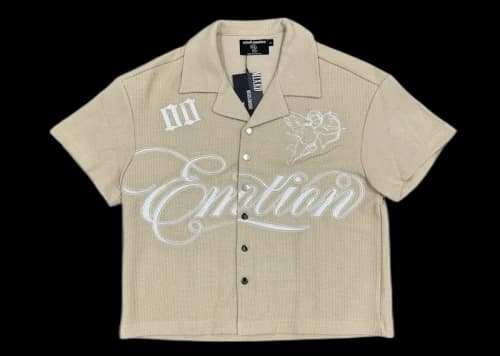 Mixed Emotion Signature Shirt Cream