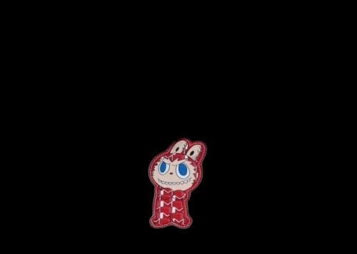 Moynat x Kasing Lung The Monsters Labubu Bag Charm Red