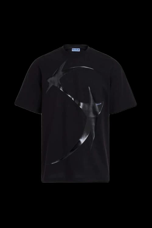 Mugler H&M Printed T-shirt (Mens) Black