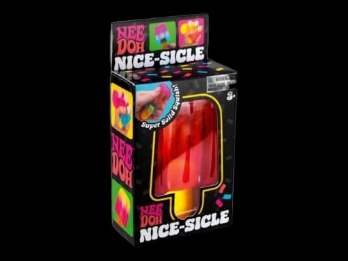 NeeDoh Nice-sicle Popsicle Squishy Fidget Toy Red