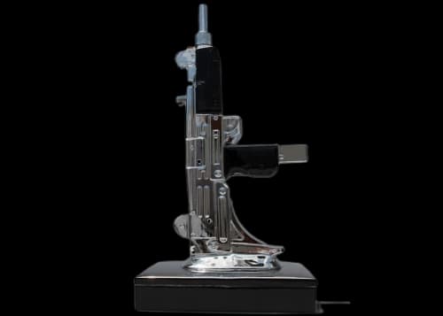 Neighborhood Blowback Uzi Incense Chamber Silver