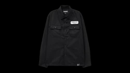 Neighborhood Classic Work Long Sleeves Shirt Black