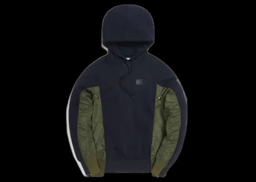 Nike x Sacai Hoodie Navy