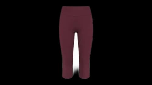Nike x SKIMS Women's Matte Crop 17" Legging Currant