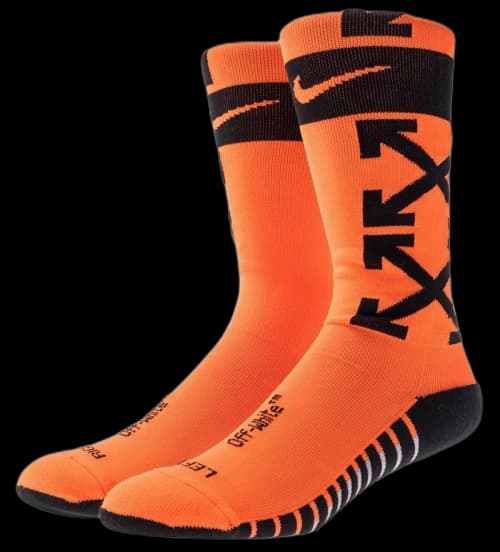 Nikelab x OFF-WHITE FB Socks Orange