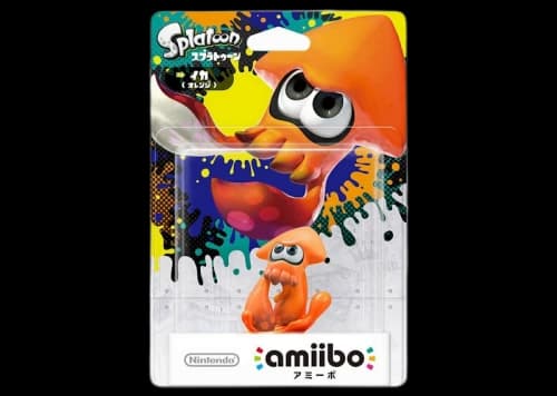 Nintendo Splatoon Inkling Squid amiibo Orange