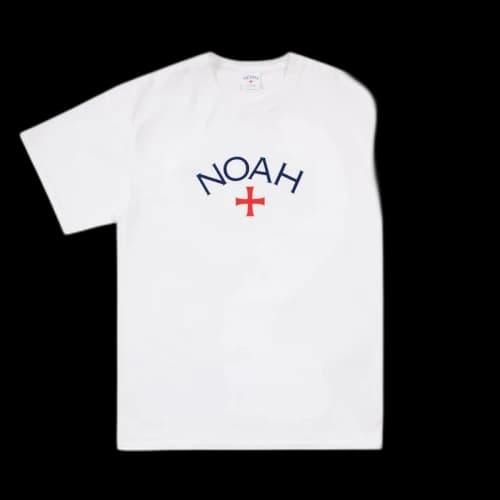 Noah Core Logo Tee White
