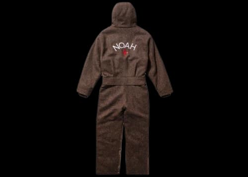Noah Wool Ski Suit Brown
