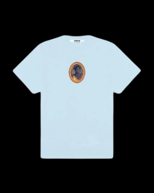 Noah x Union Shakespeare Tee Ice Blue