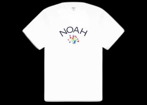 Noah x Wesselmann Core Logo Tee White