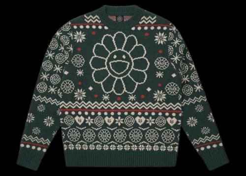 NTWRK TMKK Holiday Sweater Green