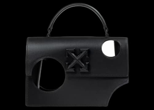 OFF-WHITE 1.4 Jitney Holes Bag Black