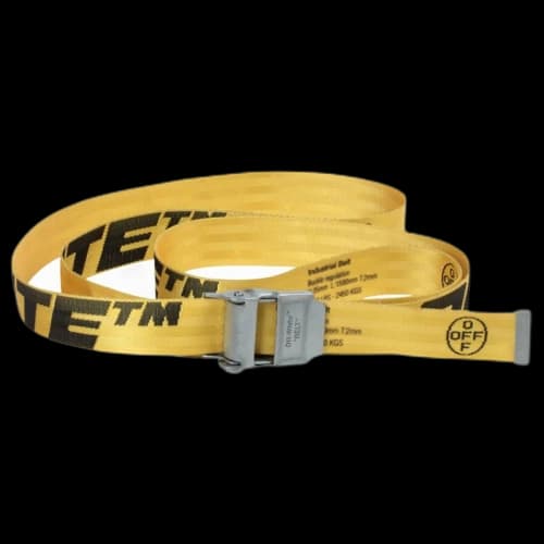 OFF-WHITE 2.0 Industrial Belt Yellow/Black