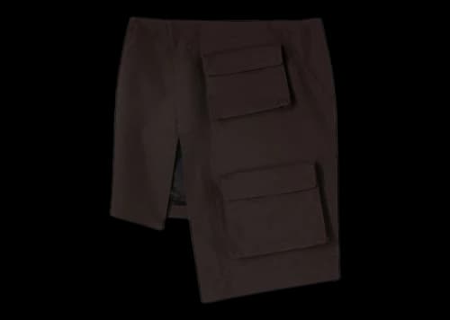 OFF-WHITE Asymmetric Cargo Skirt Black