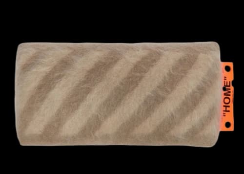 OFF-WHITE Diagonals Small Cushion Taupe Beige