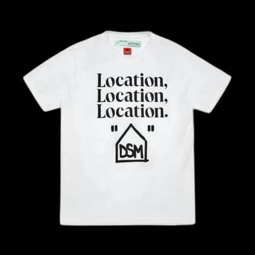 OFF-WHITE DSM Tee White
