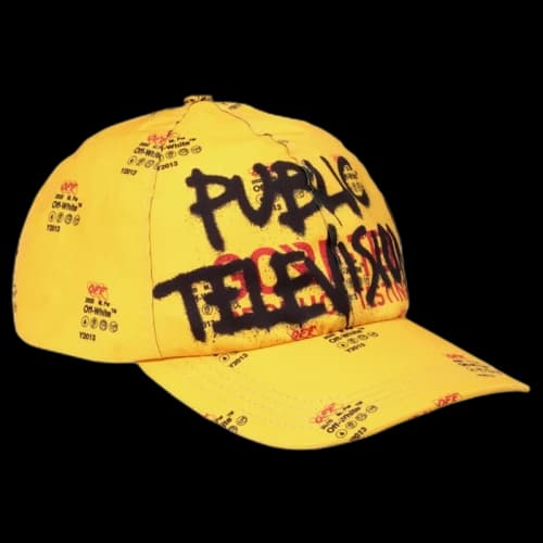 OFF-WHITE Goretex Hat Yellow/Red/Black