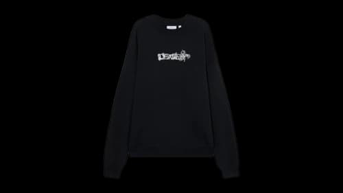OFF-WHITE Heraldic Arrow Skate Sweatshirt Black
