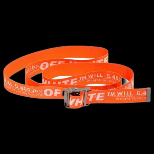 OFF-WHITE Industrial Belt Orange/Orange