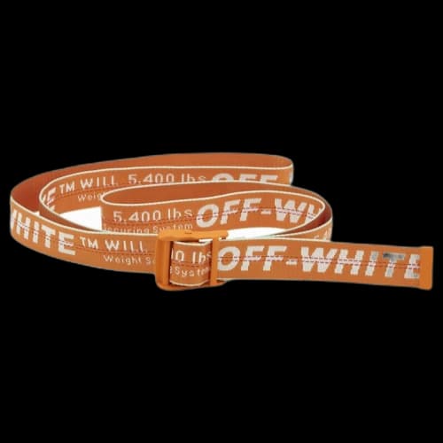 OFF-WHITE Industrial Belt (SS19) Orange/White