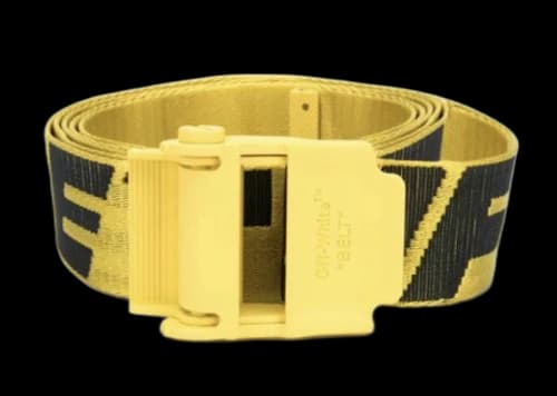 OFF-WHITE Industrial Belt Yellow/Yellow