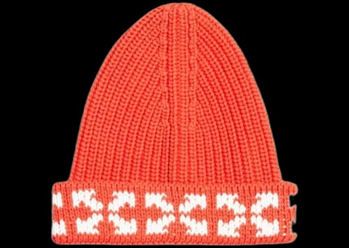 OFF-WHITE Kids Arrows Beanie Red