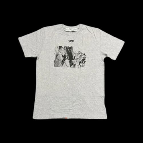 OFF-WHITE Landscape Climb T-shirt Grey