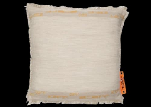 OFF-WHITE Large Pillow Taupe Gold