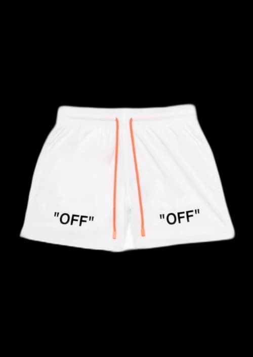 OFF-WHITE Swim Shorts White/Black