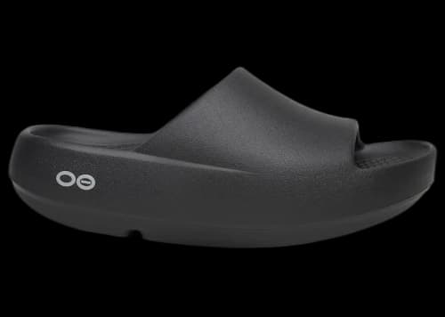 OOFOS OOahh Plus Slide Black