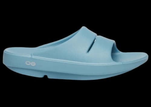 OOFOS OOahh Slide Ocean Blue