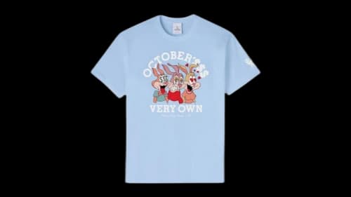 OVO $$$4U Collegiate T-shirt Light Blue