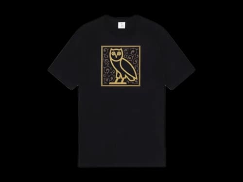 OVO Arabic Calligraphy Owl T-shirt Black