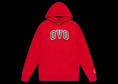 OVO Classic Arch Hoodie Red