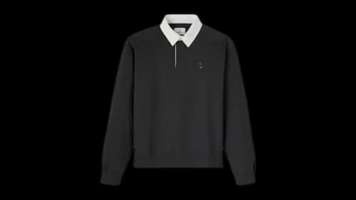 OVO Classic Rugby Polo Heather Charcoal