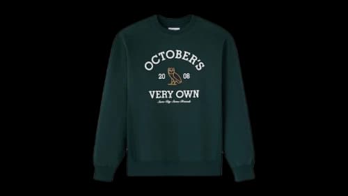 OVO Collegiate Crewneck Deep Green